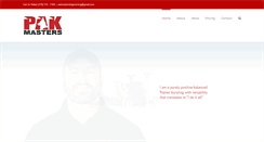 Desktop Screenshot of pakmasters.com